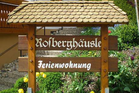 Ferienwohnung Rossberghäusle in Breitnau - Südlicher Schwarzwald